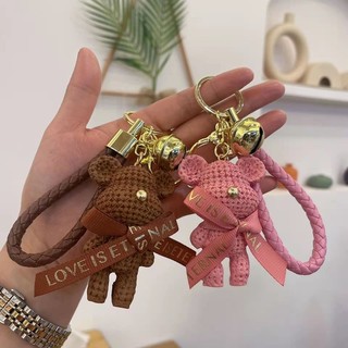 [CRD] Móc Khóa Gấu Nơ Dễ Thương Hình Hoạt Hình - Phụ Kiện Để Bàn Túi Xách Điện Thoại