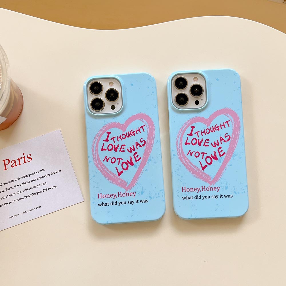 Ốp Điện Thoại Cứng Hình Trái Tim Cho iPhone 11 11ProMax 12 12Pro 12ProMax 13 13Pro 13ProMax 14 14Pro 14Plus 14ProMax