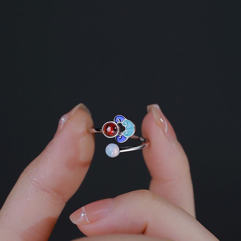 Nhẫn Hở Phong Cách Trung Hoa Thời Trang Cao Cấp Cho Nữ