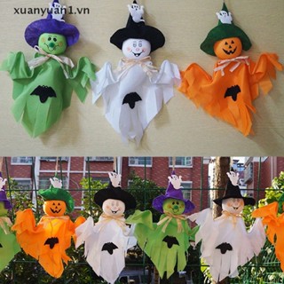 HALLOWEEN- DÂY TREO TRANG TRÍ HÌNH CON MA KINH DỊ.