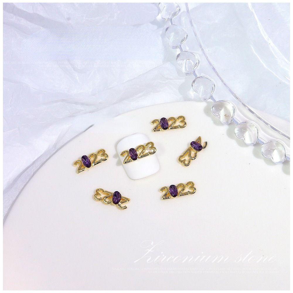 OCEANMAP Hạt Charm 3D Trang Trí Móng Tay DIY Thời Trang Cho Nữ Mã 2023