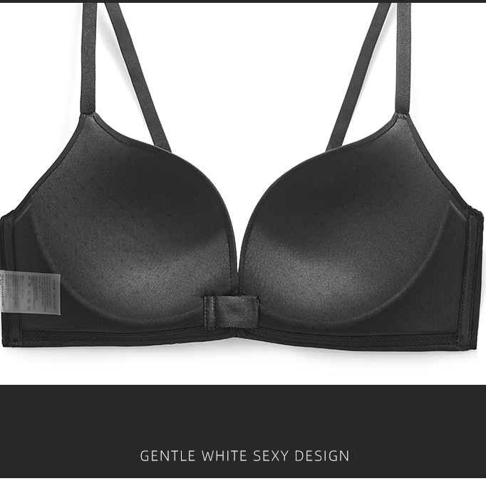 Áo Lót Nâng Ngực Không Gọng 3 / 4 Cup 32-38AB Cài Khóa Trước Không Đường May Quyến Rũ Cho Nữ