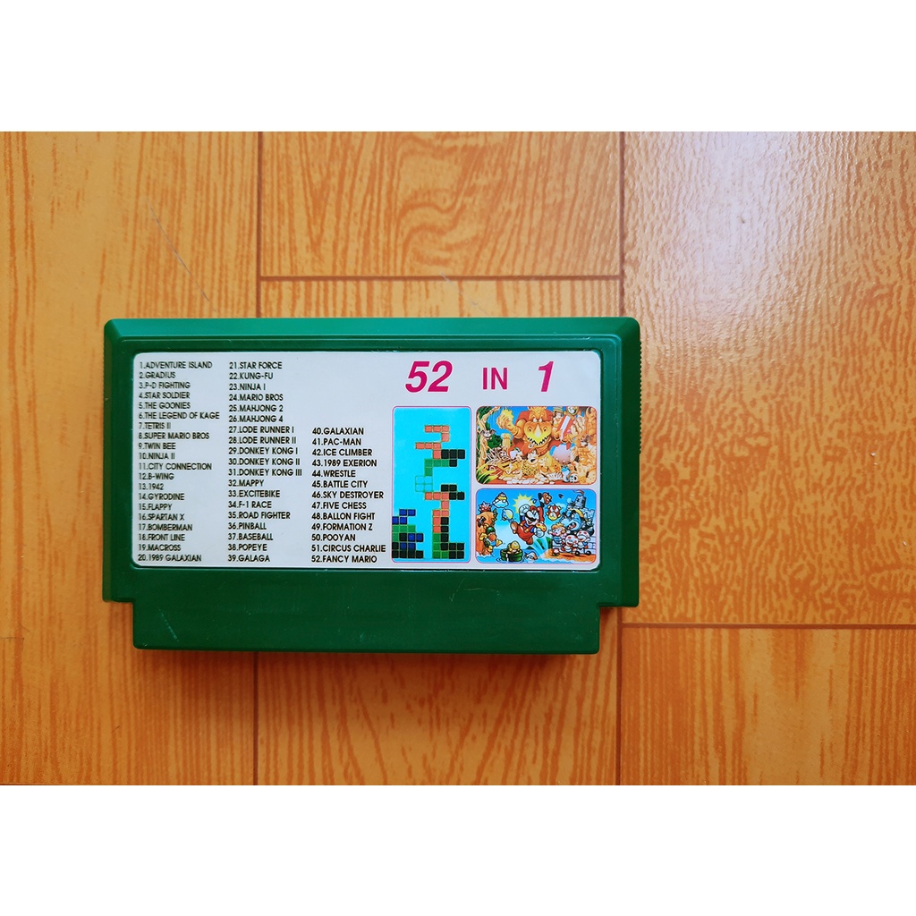 Băng famicom Thái Lan 52 in 1