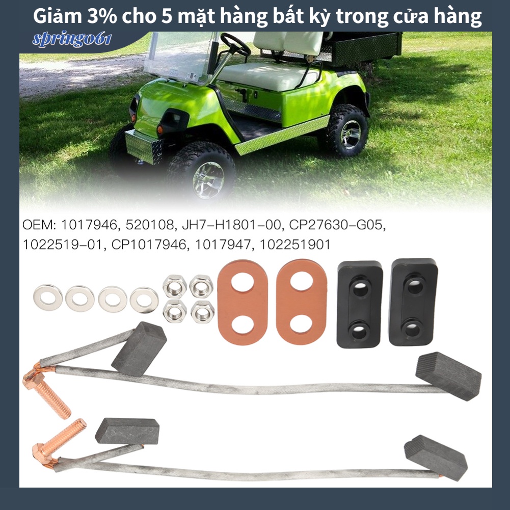 [Hàng Sẵn] Bộ bàn chải điện ô tô câu lạc bộ 51101010251 G8 G9 G14 G14 chạy điện 36V 48V GE thay thế【Spring061】