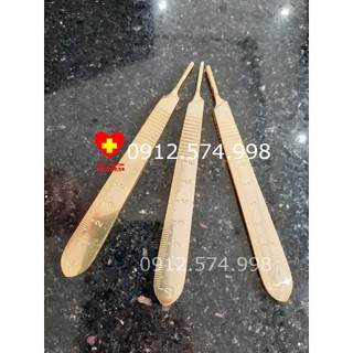 Cán Dao Mổ Số 3 cán vàng hàng cao cấp