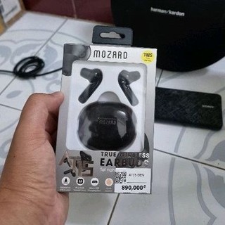 Tai nghe Bluetooth True Wireless Mozard at15 đen Fulbox