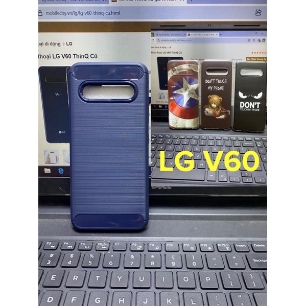 Ốp lưng LG V60 ThinQ dẻo màu , hình thời trang .