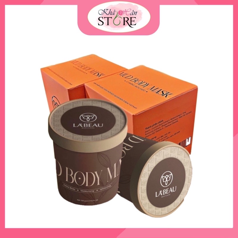 Body Mask Ủ Trắng Bùn Mộc LàBeau