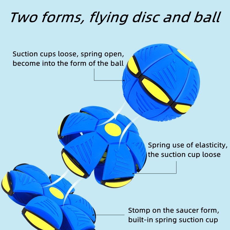 Đồ Chơi Đĩa Bay Bóng Nhảy Vui Nhộn Cho Trẻ Em