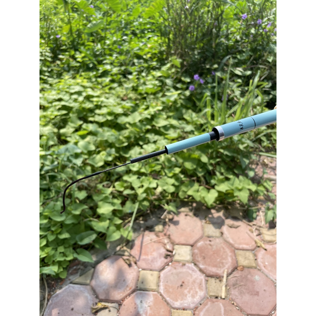 [Tặng Kèm Ngọn Phụ] Cần Câu Tay, Đơn Đài Trần Phong Độ Cứng 5h Chất Liệu Carbon Xoắn