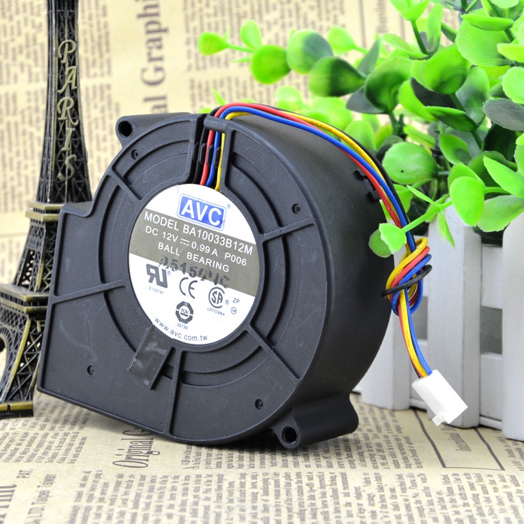 Quạt Thổi Tua Bin Thổi Gió BA10033B12M 9733 DC12V 0.99A 9CM