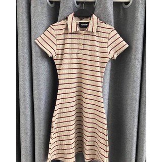 Đầm polo Kido - ĐEN
