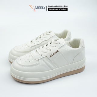 Giày Thể Thao Nữ MEELY Fashion Kiểu Sneaker Dáng Trơn M&0 MK39