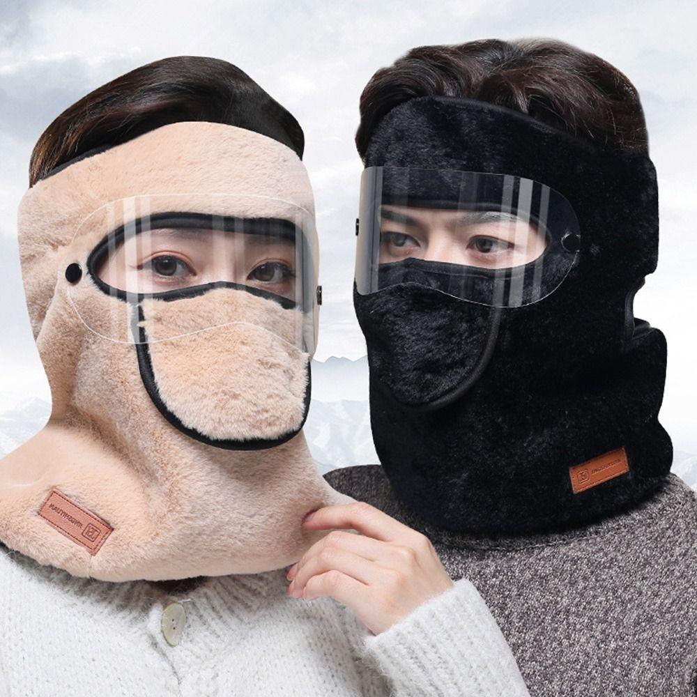 LET Mũ Lông Cừu Giữ Ấm Cổ Chống Gió Chống Lạnh Khi Đi Xe Đạp Leo Núi