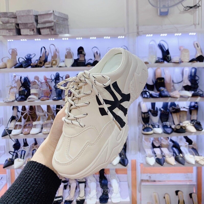 Giày Sục Thể Thao N.Y Sneaker Đế Cao Tôn Dáng Hottrend