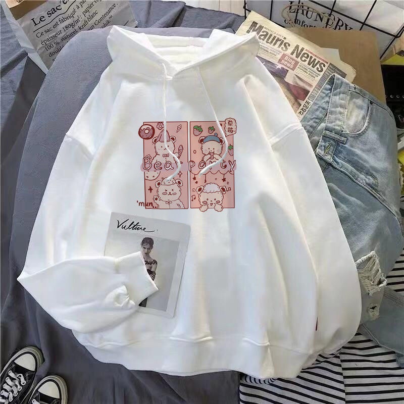 Áo Hoodie Dáng Rộng Mỏng Nhẹ Phong Cách Thời Trang Mới