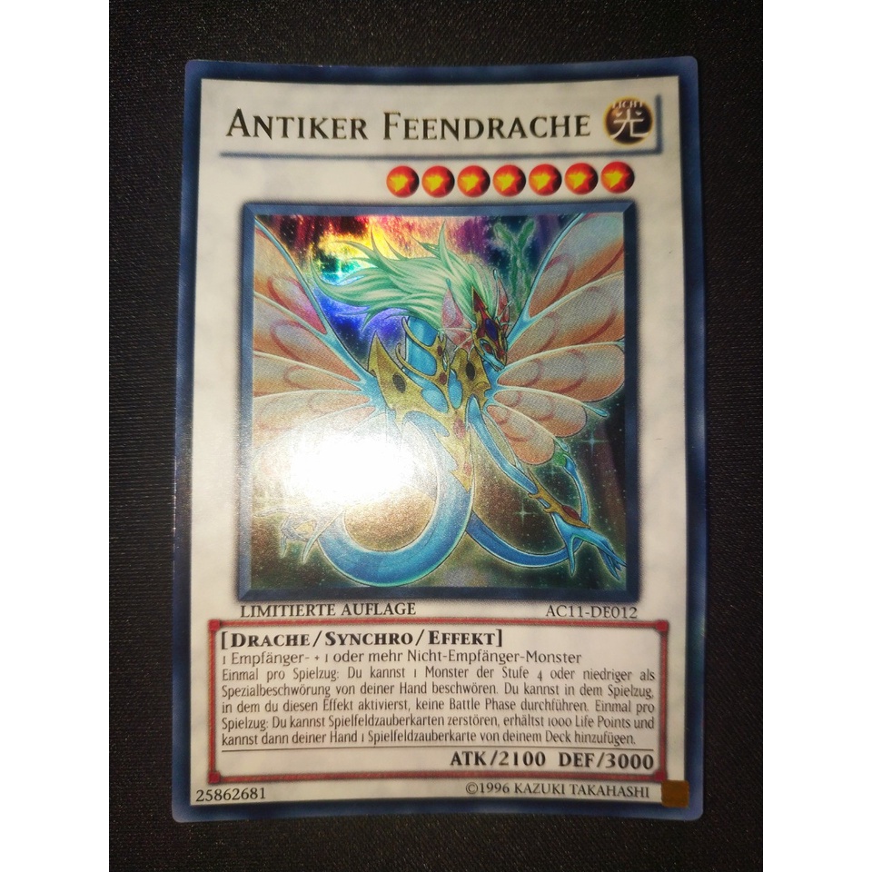 Thẻ bài Yugioh - TCG (DE) - Antiker Feendrache / AC11-DE012'