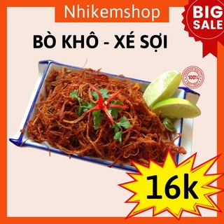 Khô bò xé sợi loại ngon - bò khô xé sợi loại 1 - nhikemshopp