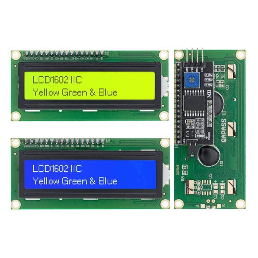 Mô Đun Màn Hình LCD 1602 1602 LCD1602+I2C/IIC 16x2 PCF8574T PCF8574 IIC I2C Giao Diện 5V Cho Arduino