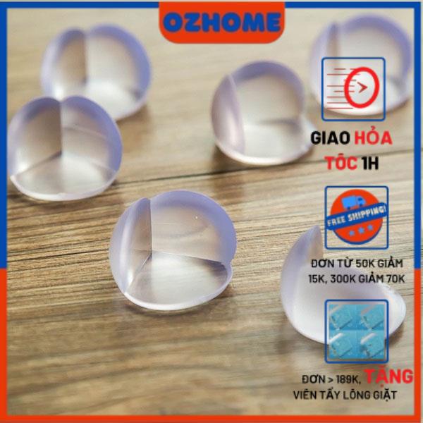 Miếng bịt góc bàn silicon chống va chạm an toàn cho bé