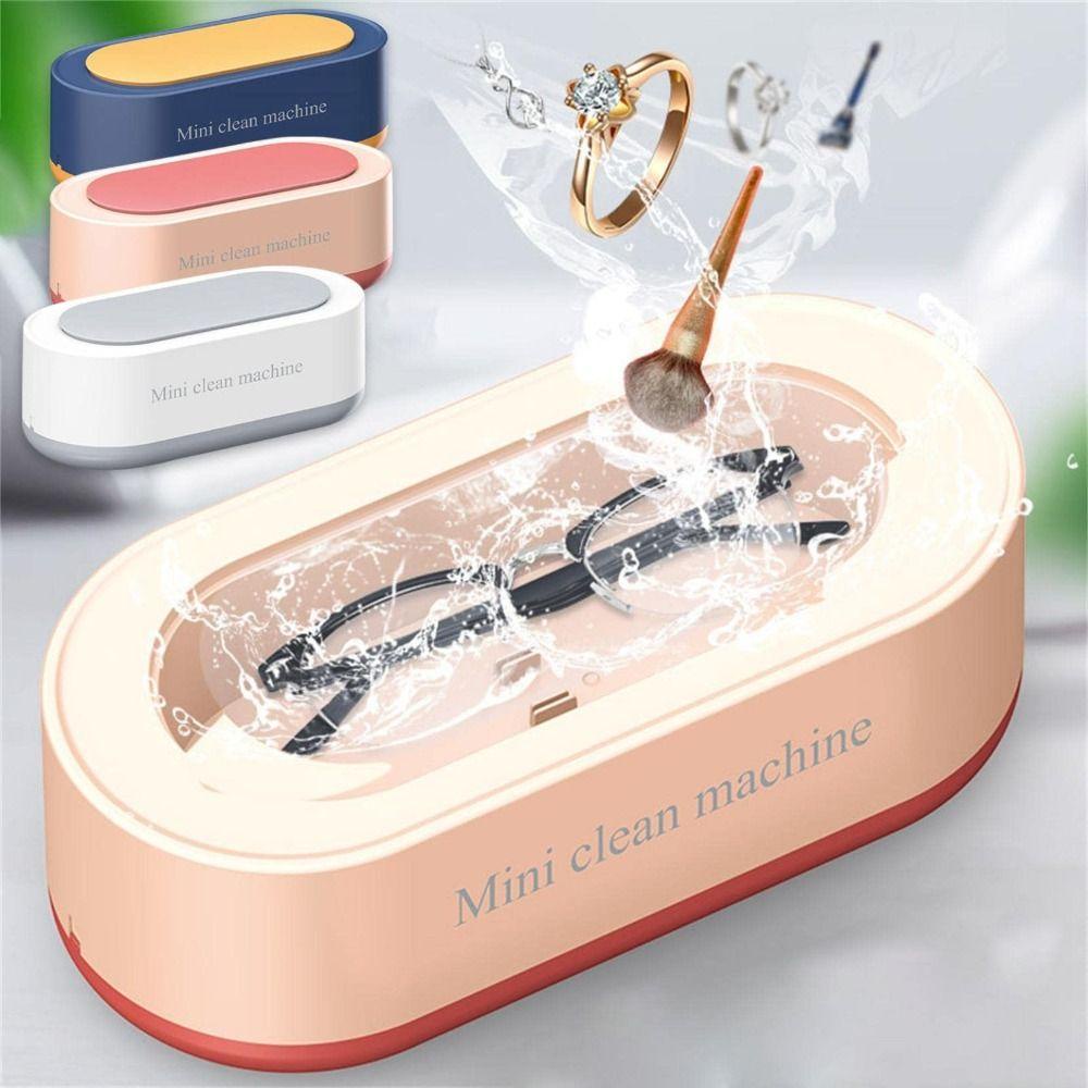 Hộp Dụng Cụ Vệ Sinh Trang Sức Vòng cổ Đồng Hồ Đeo Tay Bằng Sóng Siêu Âm