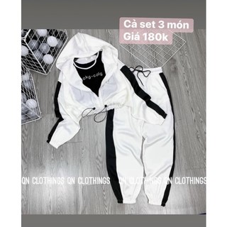 Set bộ thể thao Nữ cao cấp ( 3 món)