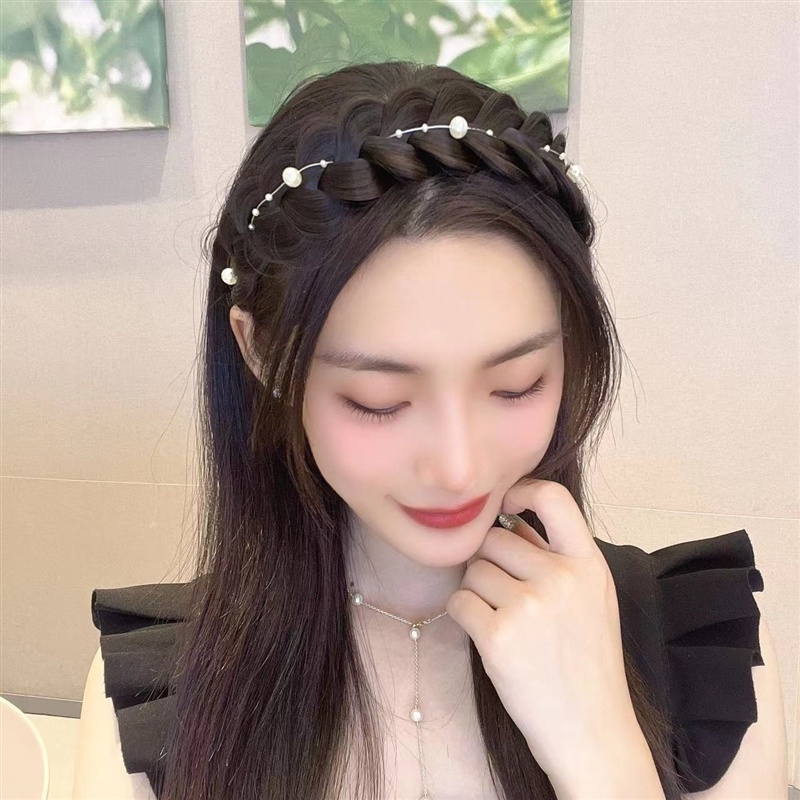 Băng Đô Cài Tóc Giả Thời Trang Hàn Quốc Dễ Thương Cho Nữ