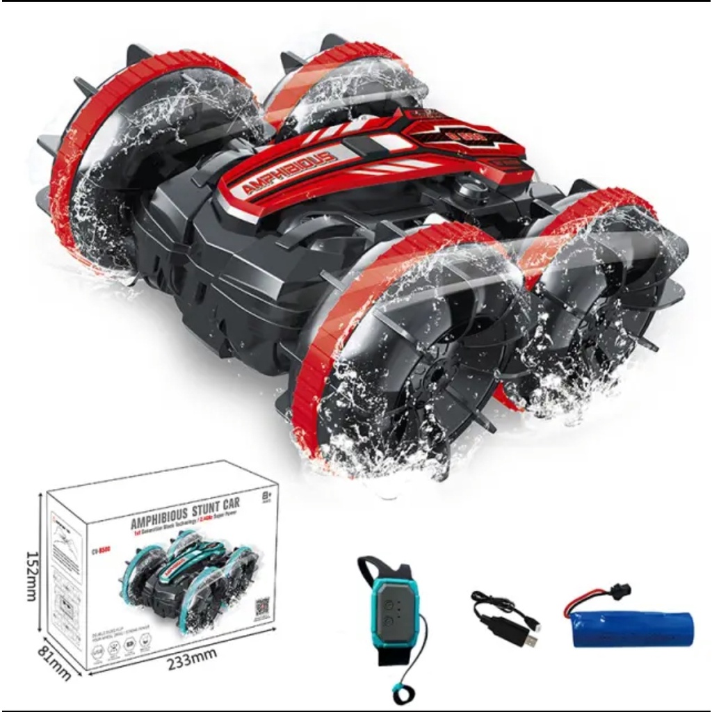 Đồ chơi Xe ô tô lội nước điều khiển từ xa địa hình tốc độ cao drift cảm ứng cử chỉ tay Cảm Biến Đeo Tay 2.4Ghz nhào lộn