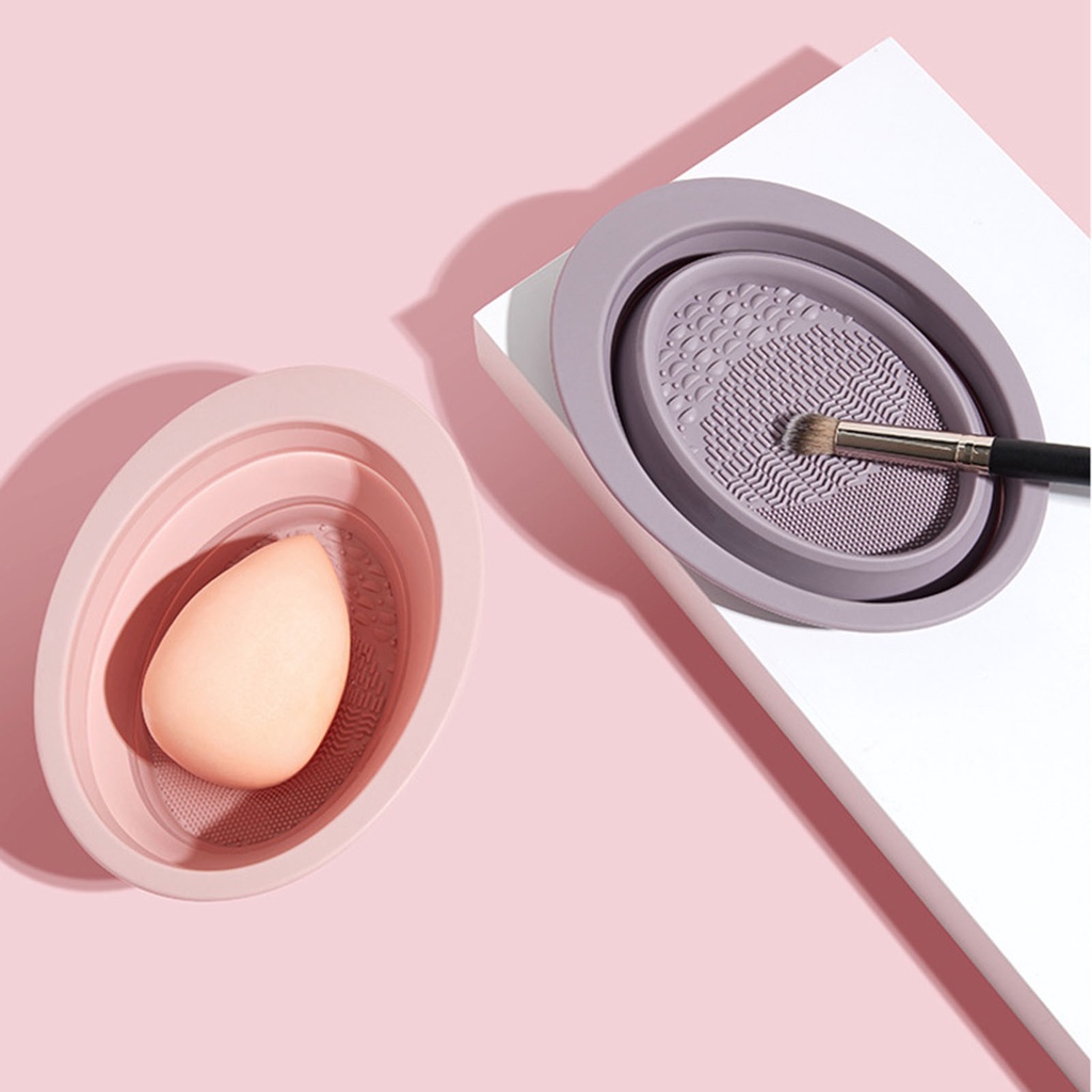 Dụng Cụ Vệ Sinh Cọ Trang Điểm Chuyên Nghiệp Đa Năng Chống Rò Rỉ