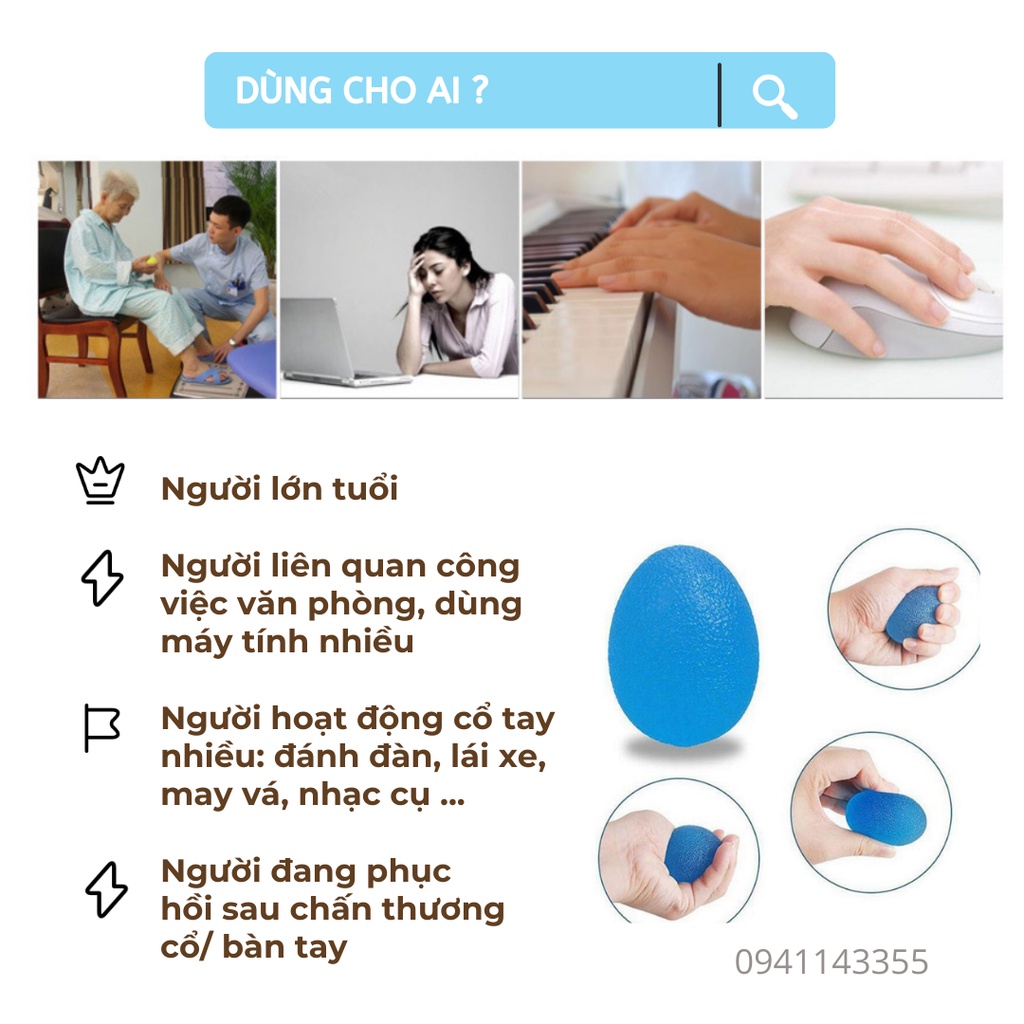 Banh tập trị liệu cho ngón bàn tay viêm khớp, bóng phục hồi sau chấn thương ngón tay, bàn tay