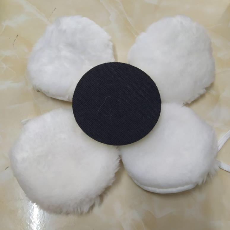 Phớt Đánh Bóng Xe Miếng Đánh Bóng Ô Tô Xe Máy Lông Cừu 3/4/5/6 Inch