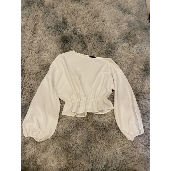 Áo croptop lệch vai Libe siêu xinh