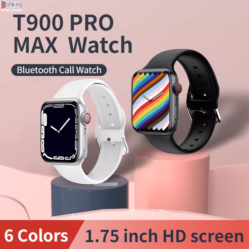 T900 PRO MAX Đồng Hồ Thông Minh Cực Nam Nữ Đồng Hồ Thông Minh Smartwatch Cuộc Gọi Bluetooth Magic Núm Vặn Nút Tự Tùy Chỉnh Mặt Đồng Hồ 2022 Series 7 ^ MK ^