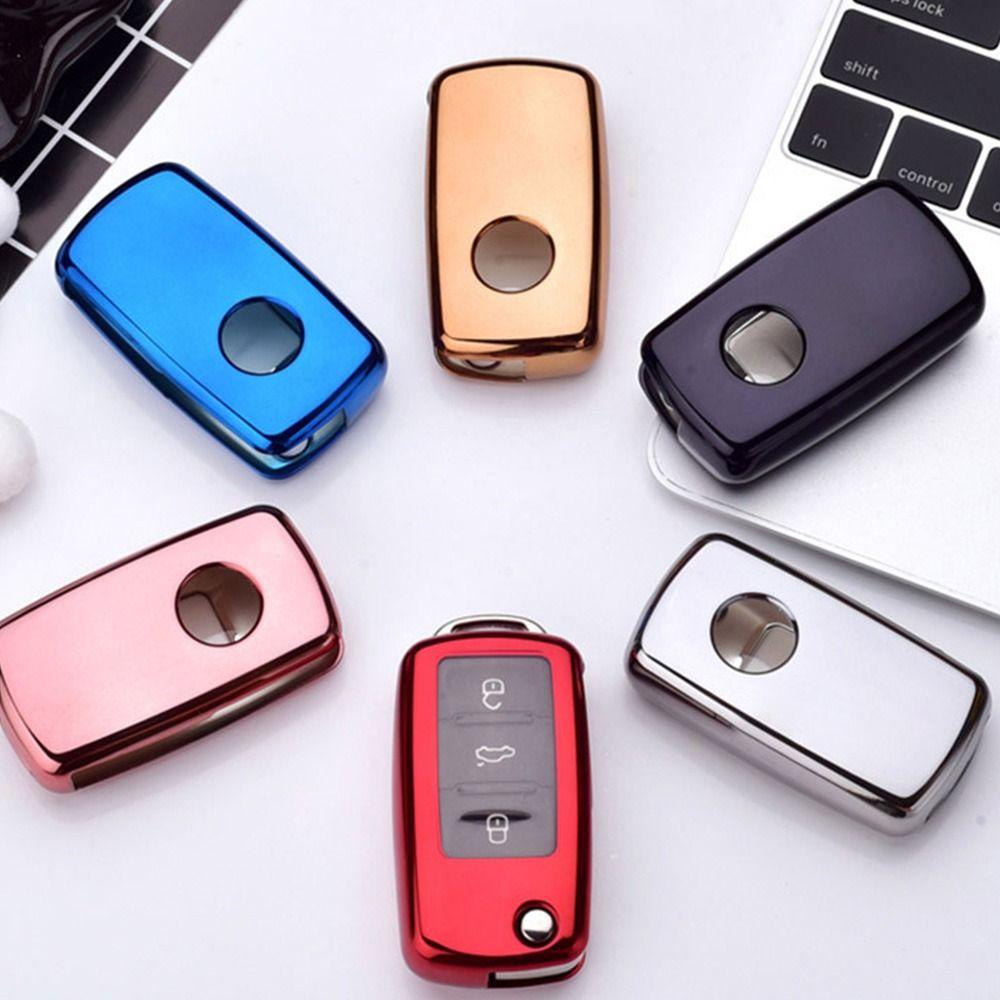 Vỏ Bảo Vệ Chìa Khóa Điều Khiển Từ Xa Cho Xe Hơi Volkswagen VW POLO Tiguan
