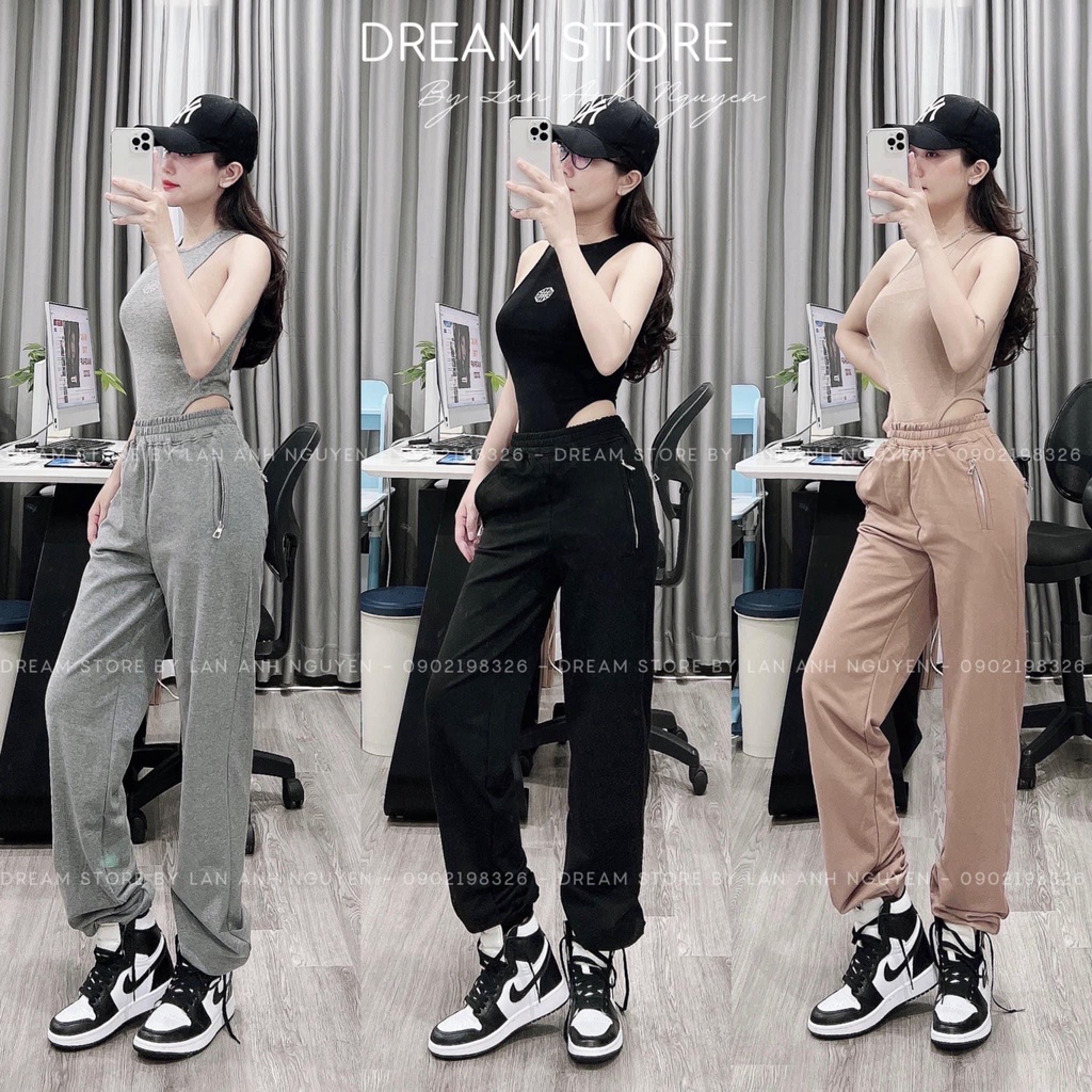 Áo bodysuit sát nách hở lưng quyến rũ, chất thun tăm co giãn mềm mịn, ôm body tôn dáng