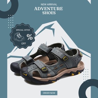 [ NEVIS 807 ] MẪU SANDAL LUÔN ĐƯỢC SĂN ĐÓN- DA BÒ CAO CẤP ĐI PHƯỢT TREKKING LEO NÚI