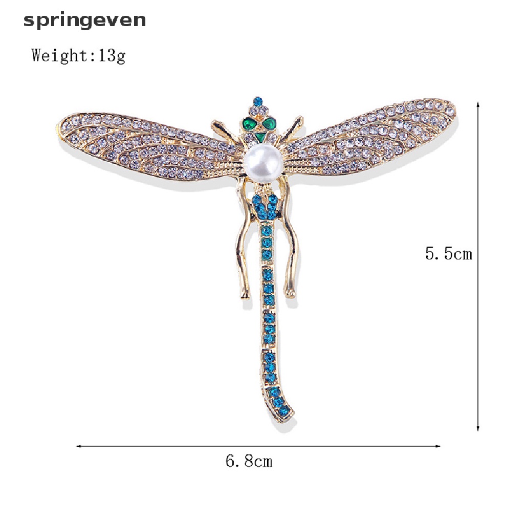 Ghim Cài Áo Hình Chuồn Chuồn Đính Ngọc Trai Nhân Tạo Thời Trang