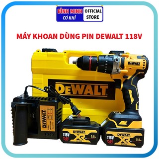 Máy khoan dùng pin DWT 199V KHÔNG CHỔI THAN, máy khoan cầm tay mini 3 chức năng đầu kẹp 13mm