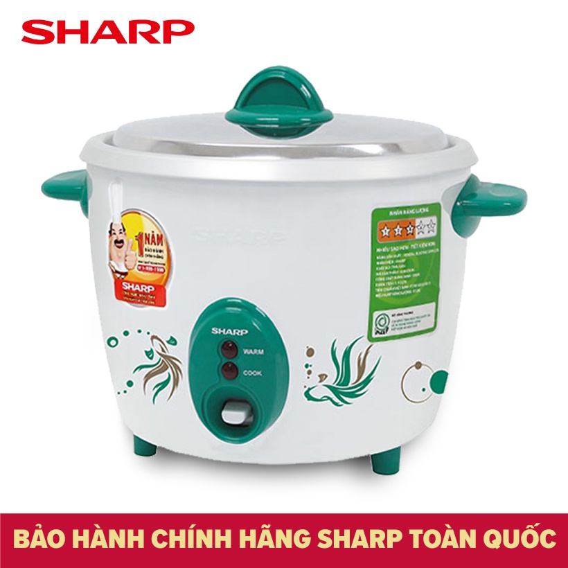 Nồi cơm điện Sharp 0.6 lít KSH-D06V