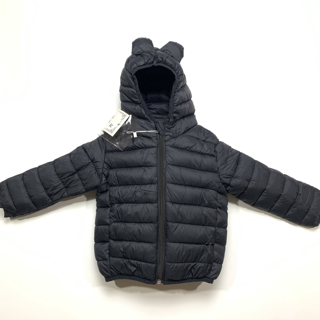 Áo Khoác Trẻ Em, Áo Phao Siêu Nhẹ Trần Bông, Áo Khoác Lông Vũ Cho Bé 0-3 tuổi