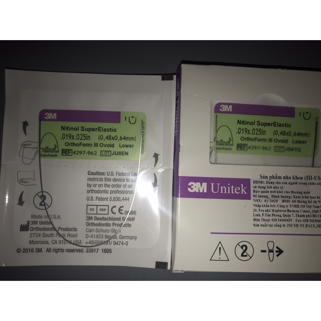 Dây cung nitinol 3M