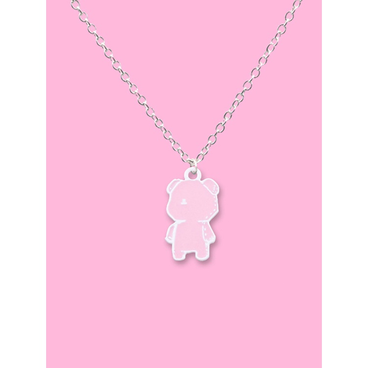 Vòng cổ Mặt Gấu Hoạt Hình Phong Cách Hip hop