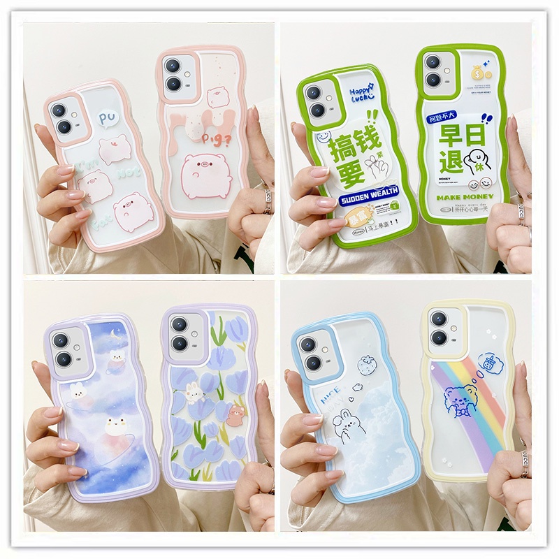 ốp lưng vivo t1 5g ốp lưng vivo y75 5g Ốp Lưng Sóng Biển Nhiều Mẫu Mã Cho Điện Thoại vivo T1 y75 5G y30 5G