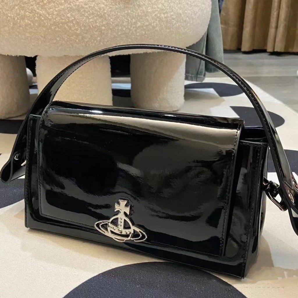 Túi Xách Da Bóng Dáng Vuông Nhỏ Thời Trang Cao Cấp