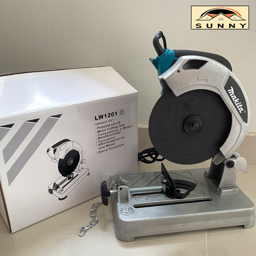 Máy Cắt Sắt Bàn Mini MKT LW1201 Lưỡi Cắt Sắt 185mm - Máy Cắt Sắt Cầm Tay Chống Trượt BẢO HÀNH 12 THÁNG GIA DỤNG SUNNY