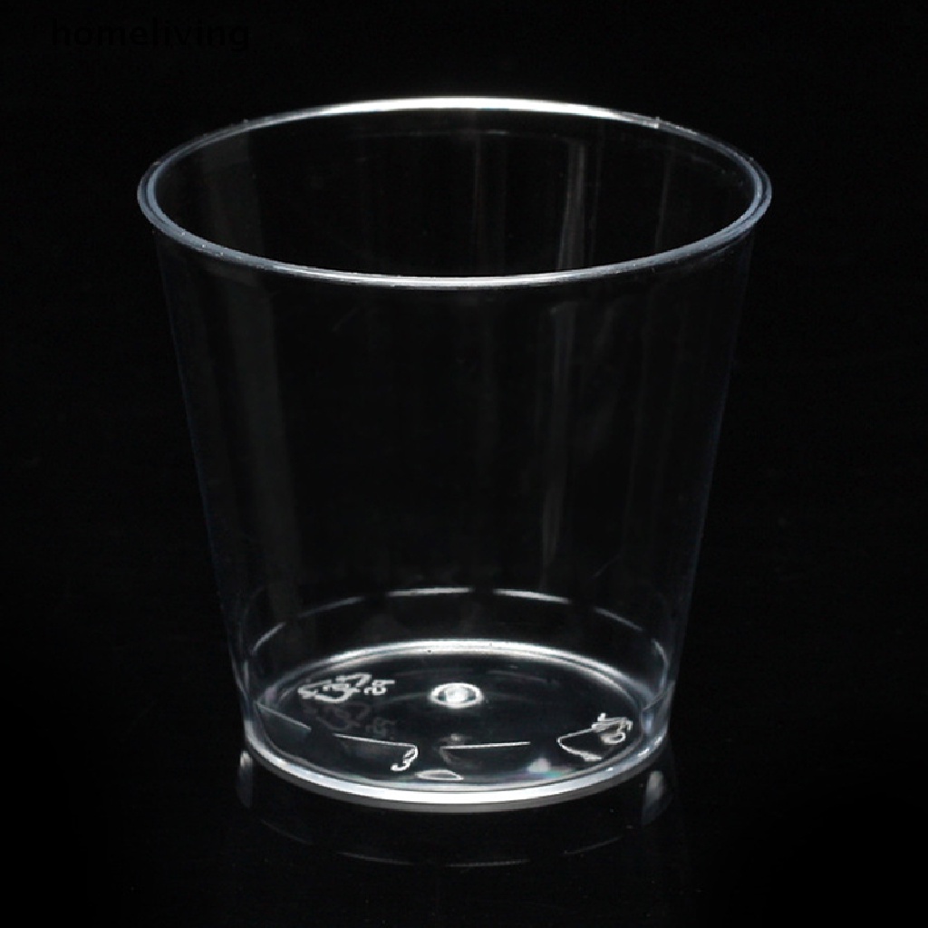 Bộ 50 Ly Nhựa Mini Trong Suốt Dùng Một Lần Tiện Dụng