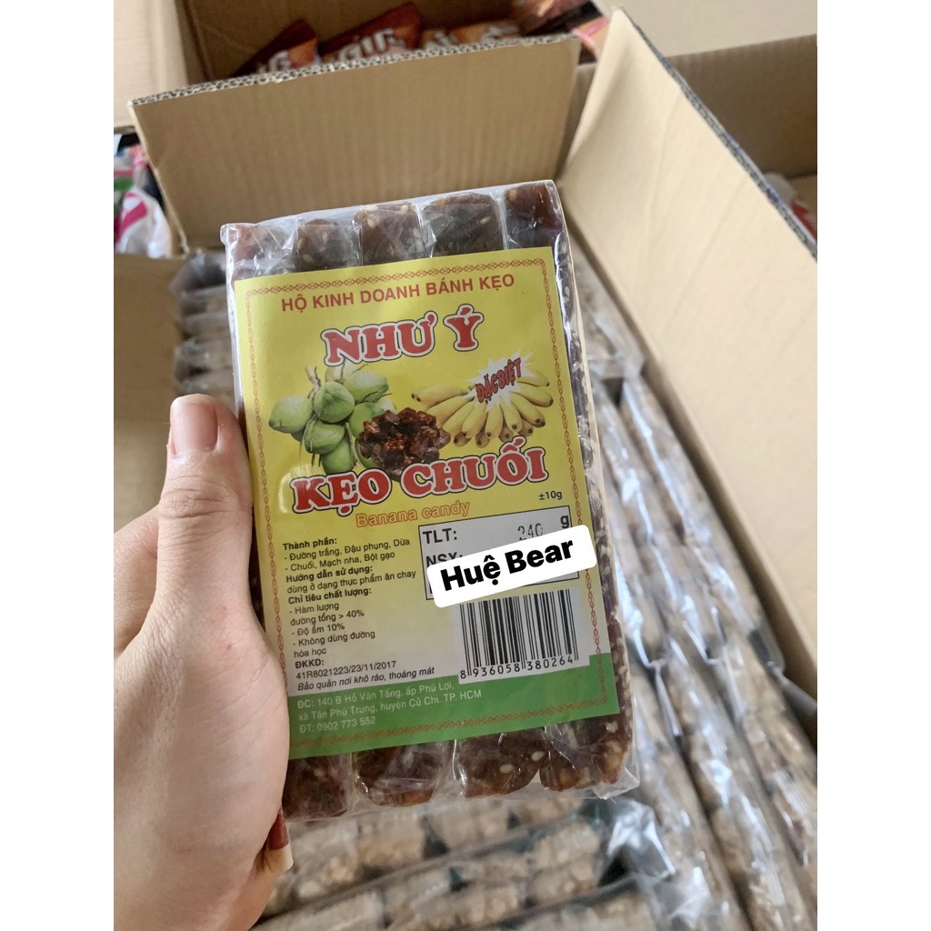 Bịch kẹo chuối như ý 240g