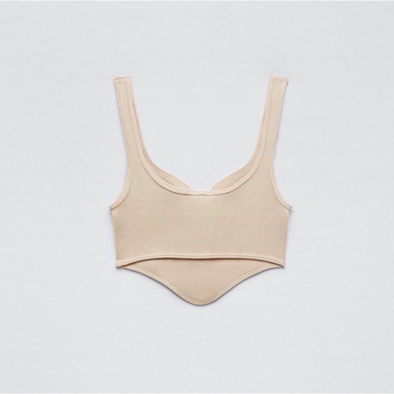 Pass/thanh lý Áo croptop ZARA AUTH newtag
