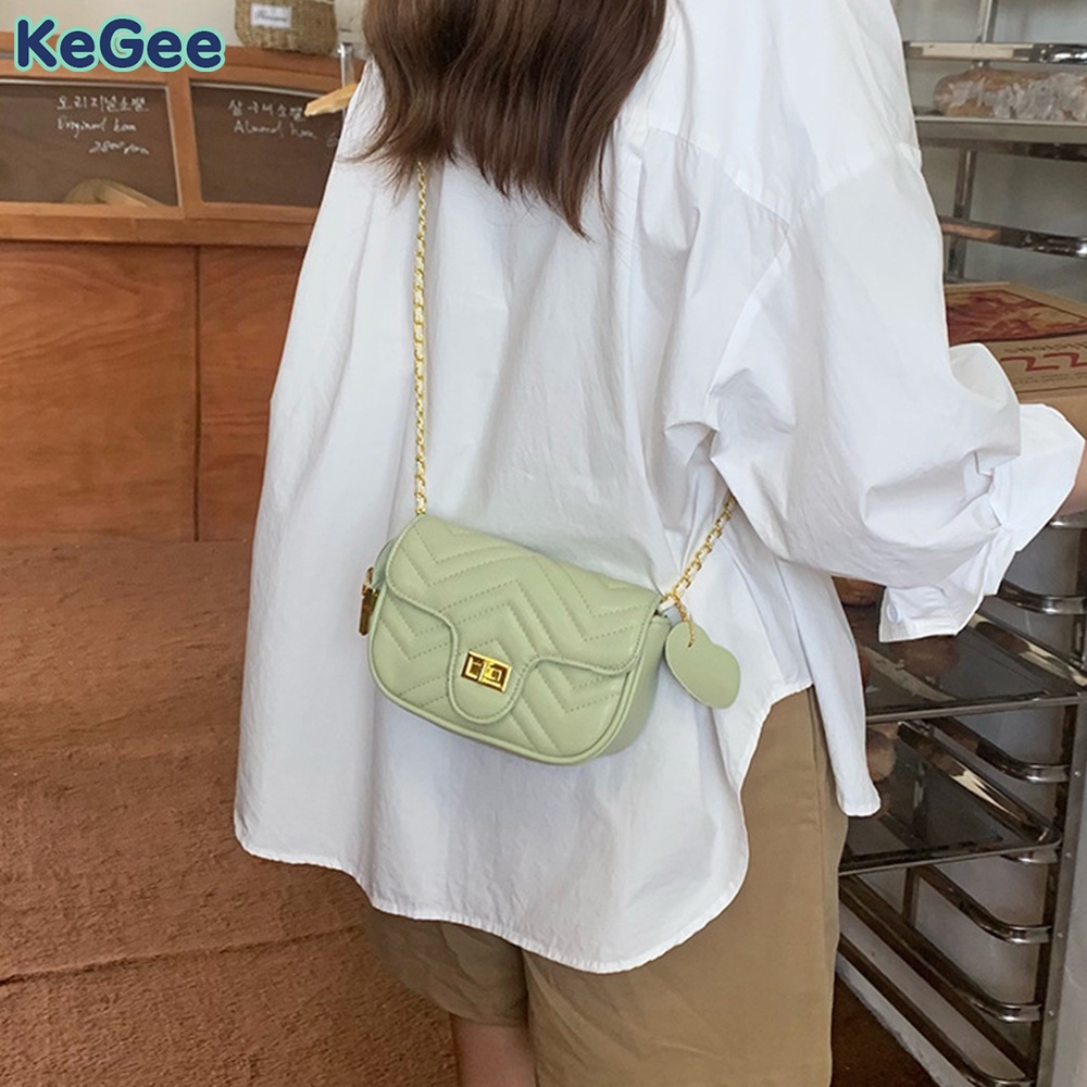 Túi Xách Da PU Đeo Chéo Thời Trang Cho Nữ