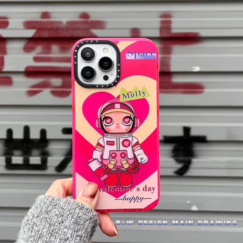 Casetify Ốp Điện Thoại Mềm In Hình Nhóm Nhạc pop mart Cho iphone 15 14 13 12 11 pro max x xs max xr